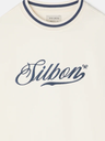 Sudadera Relaxed Fit Retro Crema  - Silbon