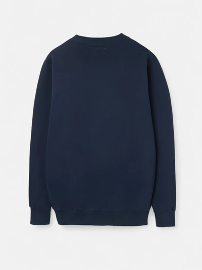 Sudadera Flock Azul Marino  - Silbon