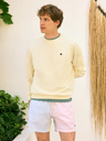 Sudadera Minilogo Crema - Silbon
