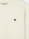 Sudadera Minilogo Crema - Silbon