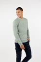 Sudadera Huella Relieve Khaki Suave - Williot