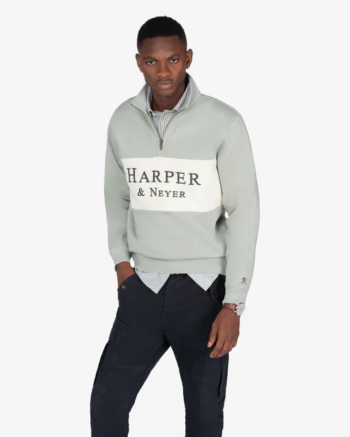 Sudadera Maryland Military Light - Harper &amp; Neyer