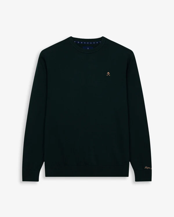 Jersey Icon Round Neck Green Bottle - Harper &amp; Neyer