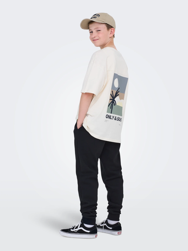 Pantalón Osjceres Sweat Pants Swt Noos Black - Only &amp; Sons
