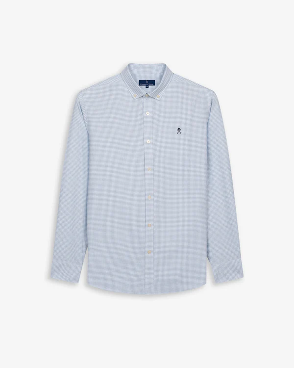 Camisa Vichy Light Blue  - Harper &amp; Neyer
