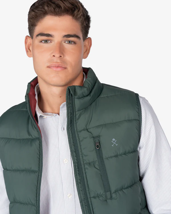 Chaleco Galway Green Bottle - Harper &amp; Neyer