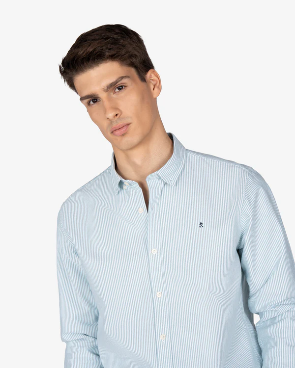 Camisa Mediterraneo Green Bottle - Harper &amp; Neyer