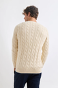 Jersey Trenzado Crema - Williot