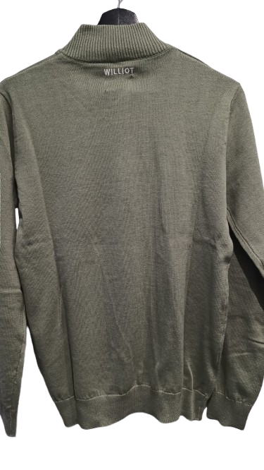 Jersey Media Cremallera Verde - Williot