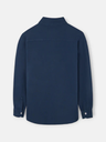 Polo Liso Manga Larga Azul Marino - Silbon