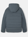 Abrigo Técnico Reversible Capucha Gris Marino - Silbon
