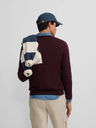 Jersey Classic Cuello Redondo Burdeos - Silbon