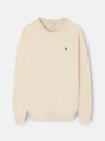 Jersey Classic Cuello Redondo Beige Claro - Silbon