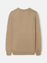 Jersey Classic Cuello Redondo Beige Oscuro - Silbon