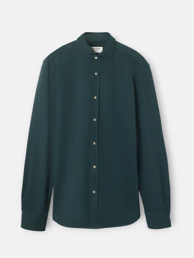 Camisa Sport Micropique Comfort Verde - Silbon