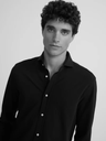 Camisa Sport Micropique Comfort Marino  - Silbon