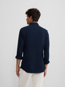 Camisa Sport Micropique Comfort Marino  - Silbon