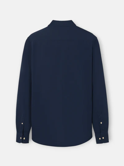 Camisa Sport Micropique Comfort Marino  - Silbon