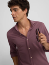 Camisa Sport Micropique Comfort Burdos  - Silbon