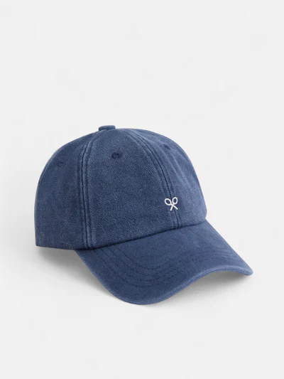 Gorra Raquetas Bordadas Azul Marino - Silbon