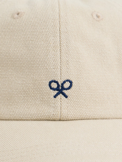 Gorra Raquetas Bordadas Beige - Silbon