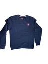 Sudadera Con Detalle Étnico Espalda Marino - Williot