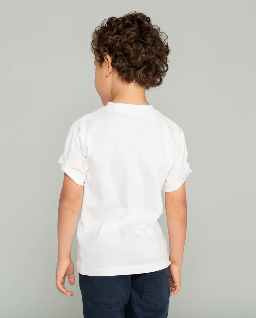 Camiseta Niño Comic Blanco - Scotta