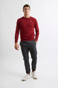 Jersey Cuello Redondo Burdeos - Williot