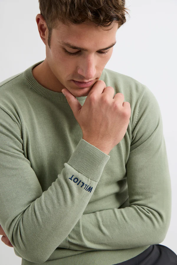 Jersey Cuello Redondo Verde - Williot