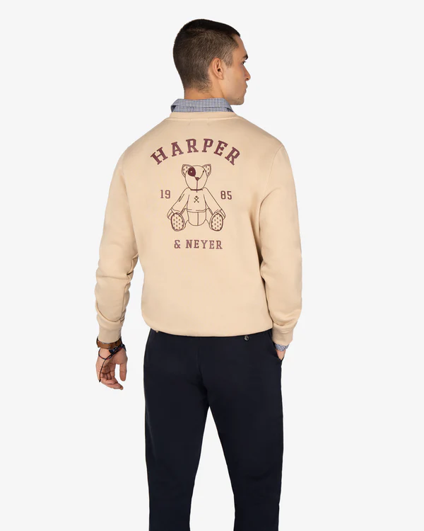 Sudadera Arthur Toasted Beige - Harper &amp; Neyer
