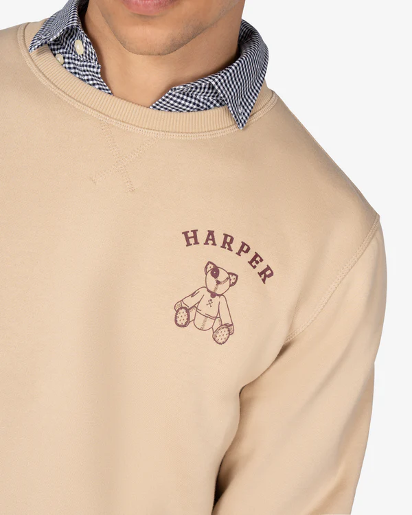 Sudadera Arthur Toasted Beige - Harper &amp; Neyer