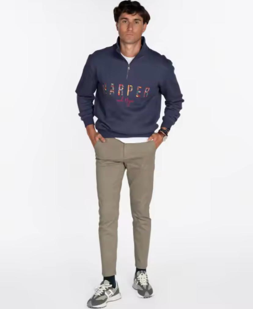 Sudadera Holly Colours Midnight Blue - Harper &amp; Neyer