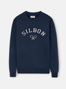 Sudadera Raqueta Media Pana Azul Marino  - Silbon
