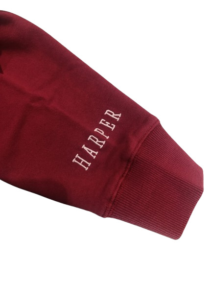 Sudadera Retro Bordeaux - Harper &amp; Neyer