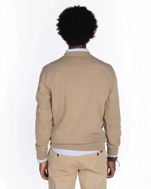 Sudadera Retro Soft Taupe - Harper &amp; Neyer