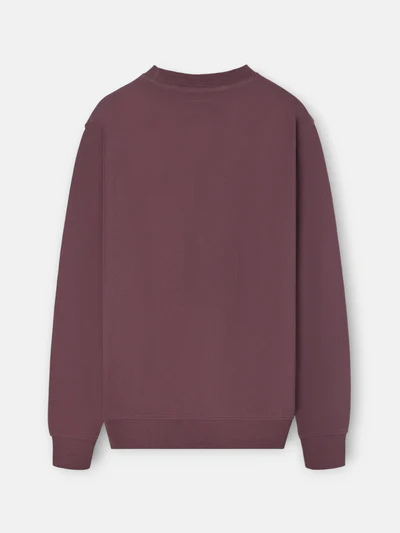 Sudadera Silbon Minilogo Burdeos - Silbon