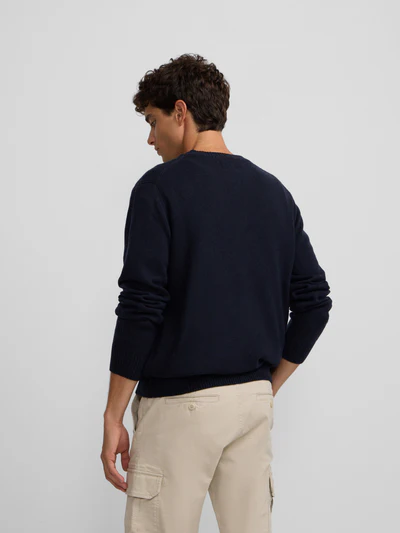 Jersey Clasico Warm Azul Marino - Silbon