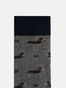 Calcetin Silbon Doggy Gris - Silbon