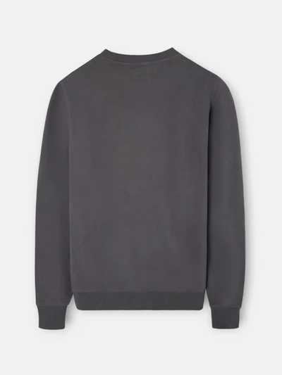 Sudadera Silbon Minilogo Gris Oscuro - Silbon