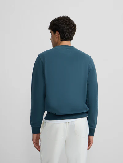 Sudadera Silbon Minilogo Petroleo - Silbon