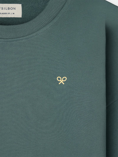 Sudadera Relaxed Fit Culture Verde - Silbon