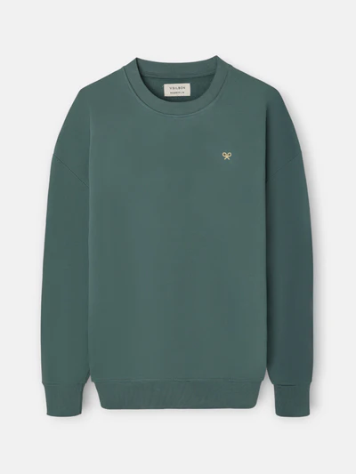 Sudadera Relaxed Fit Culture Verde - Silbon