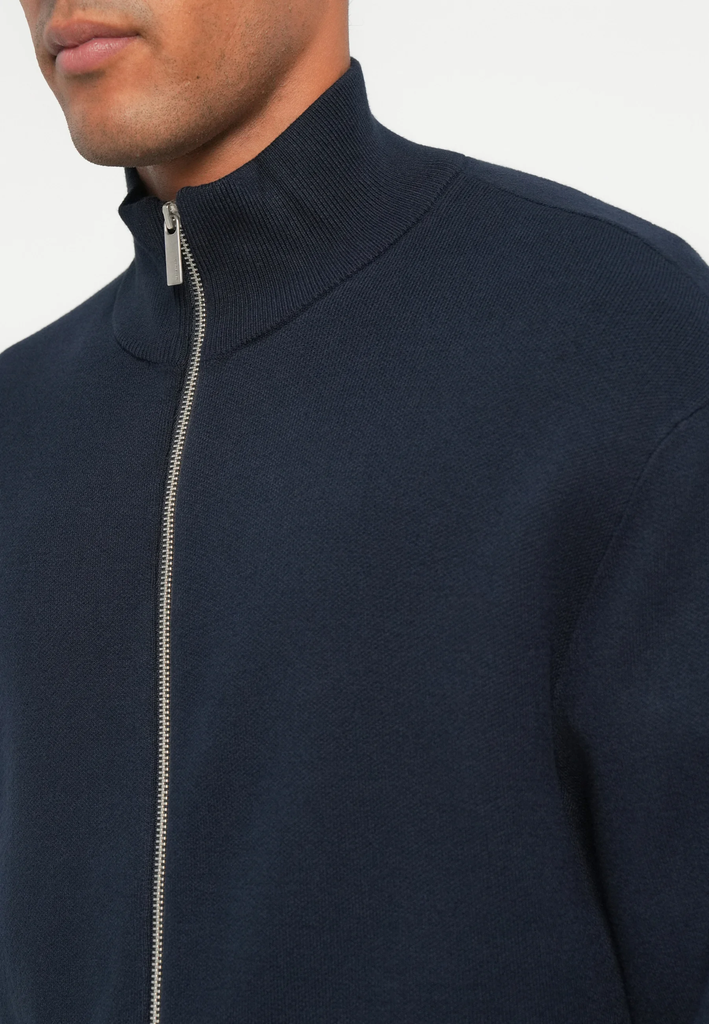 Slhteller Fn Relaxed Zip Cardigan Noos - Selected