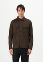 Sobrecamisa Jackie Sweat Jacket Noos Chocolate Torte - Selected Homme