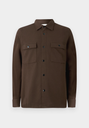 Sobrecamisa Jackie Sweat Jacket Noos Chocolate Torte - Selected Homme
