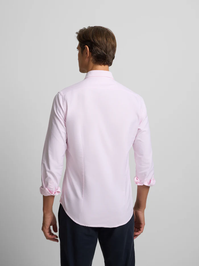 Camisa Sport Oxford Rosa - Silbon
