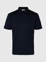 Slhfave Button SS Polo Noos Sky Captain - Selected