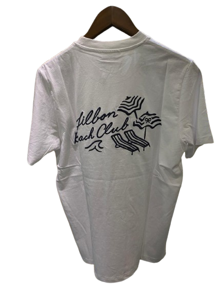 Camiseta Beach Club Blanca - Silbon
