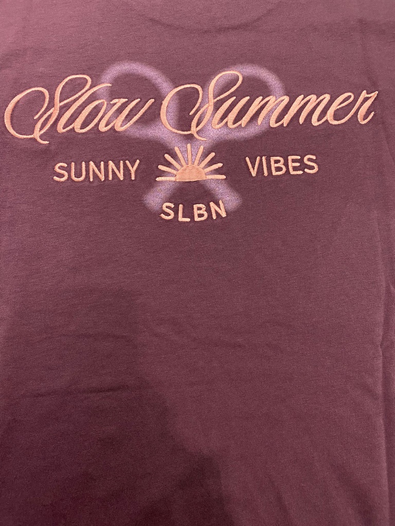 Camiseta Slow Summer Purpura - Silbon
