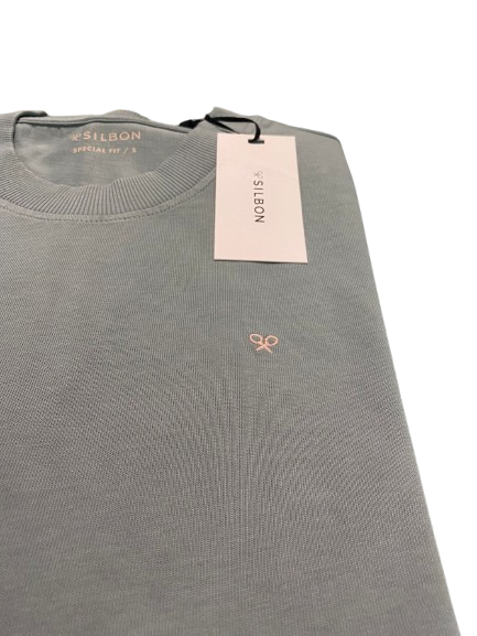 Camiseta Special Fit Classic Society Verde Gris - Silbon